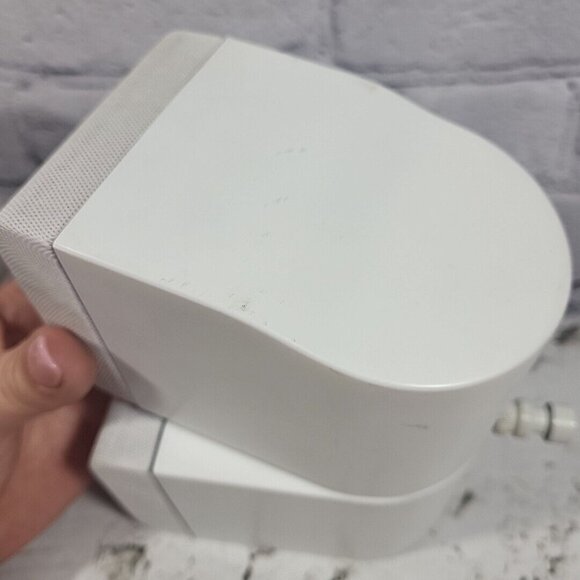 Bose Acoustimass Lifestyle Double Cube Speakers Set Of 2 In Off-White - Picture 6 of 9